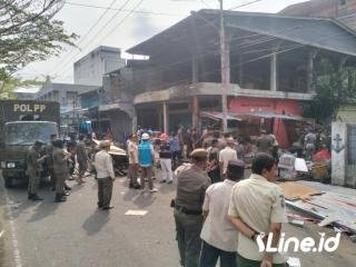 PKL Dipindahkan, Operasi Gabungan Ubah Wajah Kota Bagan Siapiapi