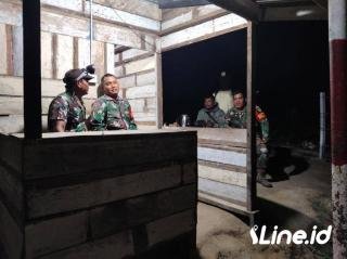 Turut Sertakan Warga Tempatan, Personil Koramil 0321-06/TM Rohil Dan Ormas PP Laksanakan Patroli Bersama