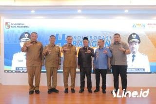 Wako Pekanbaru Temui Ketua DPRD, Bahas Penyelarasan APBD 2026
