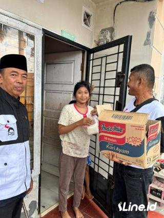 Berbagi Berkah DPC PSI Kecamatan Binawidya Hadir untuk Masyarakat Kurang Mampu
