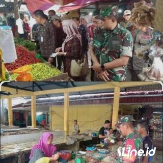 Kodim 0321/Rohil Pantau Ketersediaan Bahan Pokok Jelang Hari Raya Idul Adha