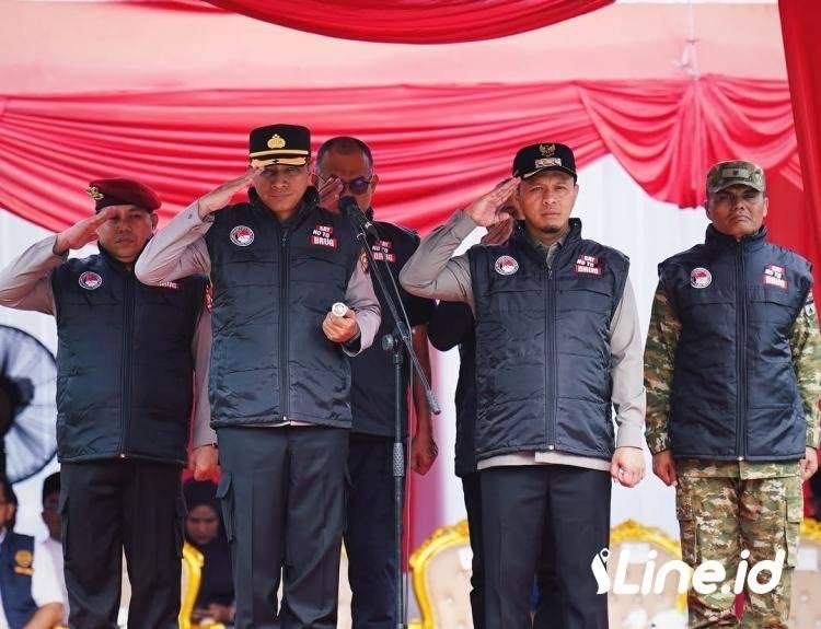Pemko Pekanbaru Perkuat Barisan Anti Narkoba, Agung Pimpin Pengukuhan Satgas
