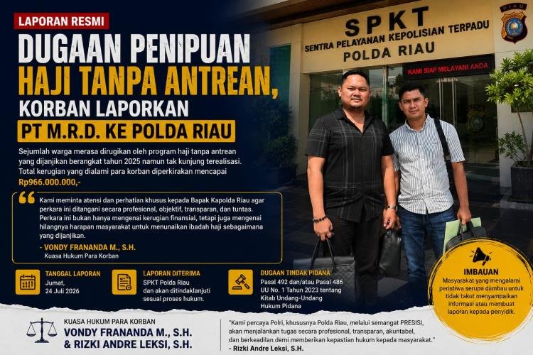 Kedok Sediakan Layanan Berangkat Haji Tanpa Antri Mencuat, Polisi Diminta Atensi