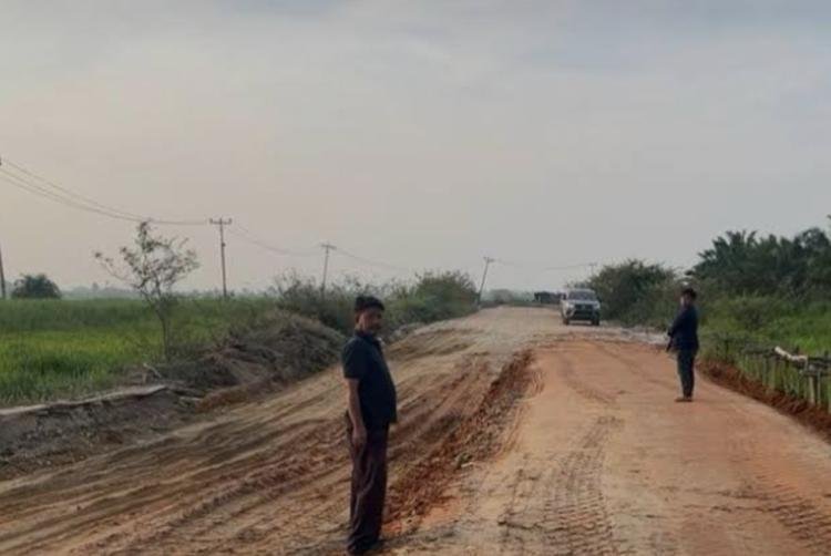 Jalan Sontang-Duri Kini Bisa Dilewati, Perbaikan Titik Rusak Sudah Tuntas Dilakukan