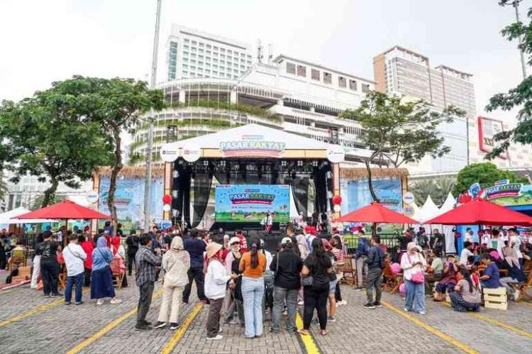 Pertamina Patra Niaga Gelar Pasar Rakyat Gratis di Hutan Kota GBK