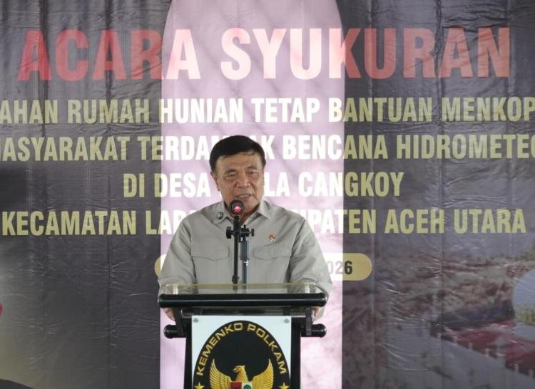 Menko Polkam Ajak Masyarakat Jaga Perdamaian di Aceh-Papua