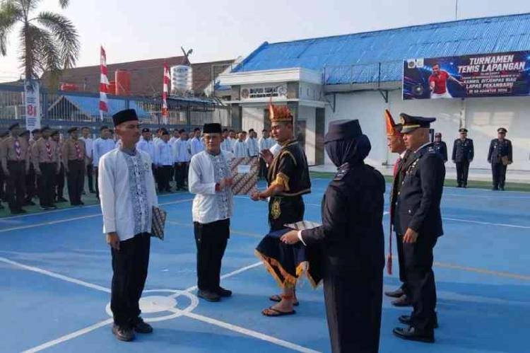 1.608 Warga Binaan Lapas Pekanbaru Terima Remisi HUT ke-81 RI, Tujuh Langsung Bebas