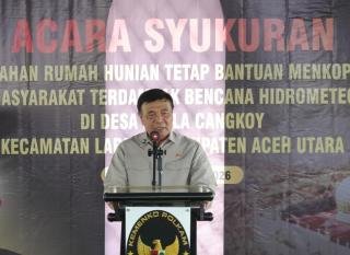 Menko Polkam Ajak Masyarakat Jaga Perdamaian di Aceh-Papua