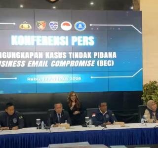 Polri Bongkar Kasus BEC, Perusahaan AS Rugi Rp5,5 Miliar