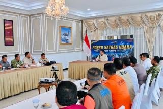 Tiba di Kalbar Presiden Prabowo Pimpin Rapat Karhutla