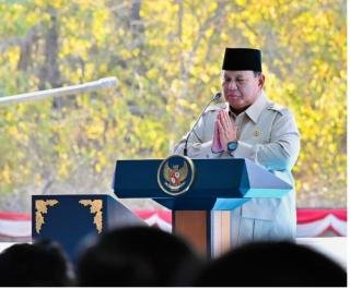 Presiden Prabowo Optimistis Karhutla Tertangani dalam 1-2 Minggu