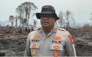 Hari ke-12 Karhutla Rimbo Panjang, Satgas Fokus Cegah Bara Gambut Kembali Terbakar