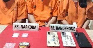 Tiga Pengedar Sabu Ditangkap di Kampar, Polisi Sita 4,25 Gram