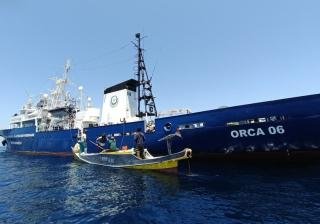 KKP Tangkap Lima Awak Kapal Diduga Pelaku Bom Ikan