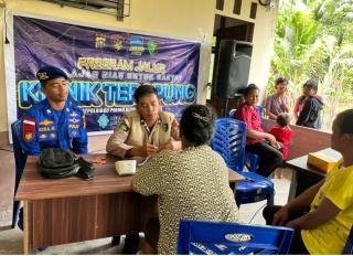 Program JALUR Polairud Meranti Bawa Bantuan hingga Pesan Pilkades dan Karhutla