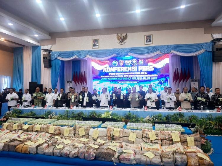 Bareskrim Ungkap Jaringan Narkoba Internasional di Kepri
