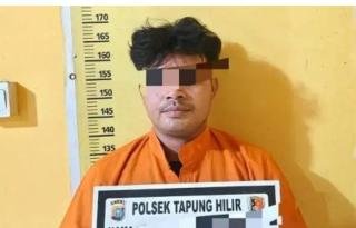 Pria 31 Tahun Ditangkap Polisi, Diduga Cabuli Remaja 15 Tahun di Tapung Hilir