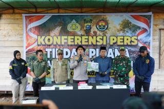 85 Hektar terbakar, Polres Meranti Tetapkan Pria 56 Tahun Tersangka