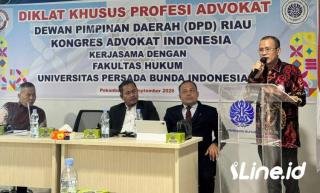 25 Calon Advokat Riau Ikuti DKPA, Irfan Ardiansyah Soroti RUU Advokat