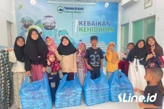 200 Nasi Kotak Disalurkan ke Panti Asuhan, Grand Dragon dan New Paragon Tebar Kepedulian